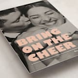 "Bring on the cheer" - Holiday Cards in Creamsicle by Snow and Ivy - Detail