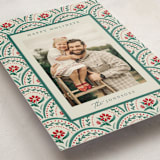 "Tapestry Holiday" - Holiday Cards in Emerald by Chris Griffith - Detail