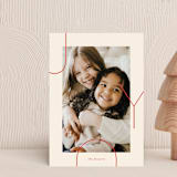 "Archer Joy" - Holiday Cards in Winter Rose by Carrie ONeal - Front