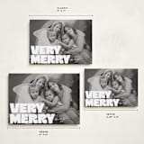 "Very Bold" - Holiday Cards in Snowflake by Jessie Steury - Formats Available