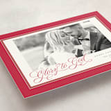 "Christmas Glory" - Holiday Cards in Ruby by Alston Foster - Detail