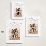 "Topper" - Holiday Cards in Golden by Jessica Williams - Formats Available