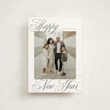"Merry Script" - Holiday Cards in Ink by Nicole Walsh - Front