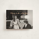 "Classy Cheer" - Holiday Cards in Apricot by Ekko Studio - Front
