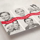 "Bouncy" - Holiday Cards in Santa Suit by Up Up Creative - Detail