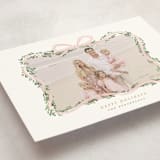 "Ribbonly Frame" - Holiday Cards in Blush by Itsy Belle Studio - Detail