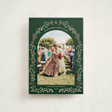 "Petite Botanicals" - Holiday Cards in Pine by Susan Moyal - Front