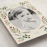"Merry Round" - Holiday Cards in Buttercream by Lindsay Megahed - Detail