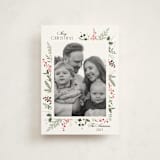 "Always Merry" - Holiday Cards in Candy Cane by Susan Moyal - Front