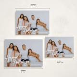 "Caroling" - Holiday Cards in Snow by Robert and Stella - Formats Available