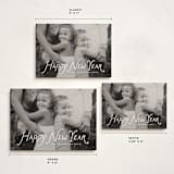 "Handwritten happy" - Holiday Cards in Penguin by Lea Delaveris - Formats Available