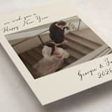 "New Year Note" - Holiday Cards in Sandstone by Nicole Walsh - Detail