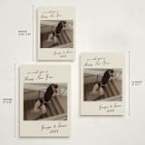 "New Year Note" - Holiday Cards in Sandstone by Nicole Walsh - Formats Available