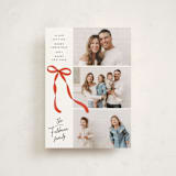 "Ascend" - Holiday Cards in Poinsettia by Paper Raven Co. - Front