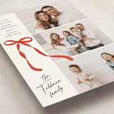 "Ascend" - Holiday Cards in Poinsettia by Paper Raven Co. - Detail