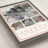 "Favorite Joys" - Holiday Cards in Fir by Alston Foster - Detail