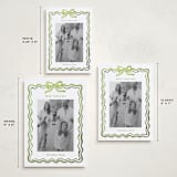 "watercolor ribbon frame" - Holiday Cards in Sage by Cass Loh - Formats Available