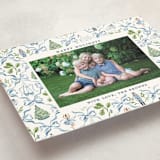 "Nutcracker ribbons" - Holiday Cards in Blue Ribbon by Sarah Knight - Detail