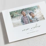 "warmwishes" - Holiday Cards in Wreath by Bethany McDonald - Detail