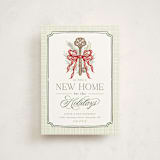 "Roland Park" - Holiday Cards in Mint by Erin L. Wilson - Front