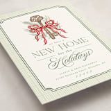 "Roland Park" - Holiday Cards in Mint by Erin L. Wilson - Detail