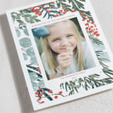 "Vintage Winterberry" - Holiday Cards in Gumdrop by Angel Walker - Detail