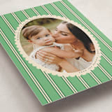 "Historic Frame" - Holiday Cards in Mint by Morgan Kendall - Detail
