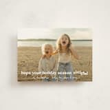 "Sleigh" - Holiday Cards in Snowfall by Megan Davis - Front