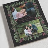 "Rustic Floral" - Holiday Cards in Wreath by Heather Cairl - Detail