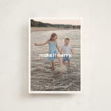 "frolicsome" - Holiday Cards in Snow by Snow and Ivy - Front