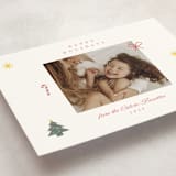 "Cross Stitch Christmas" - Holiday Cards in Snow by Studio Suku - Detail