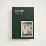 "Perfectly Framed" - Holiday Cards in Pine by Annie Clark - Front