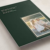 "Perfectly Framed" - Holiday Cards in Pine by Annie Clark - Detail