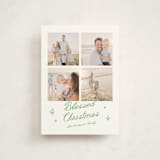 "Bright handwriting" - Holiday Cards in Fern by Cass Loh - Front