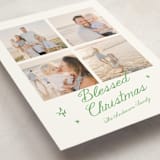 "Bright handwriting" - Holiday Cards in Fern by Cass Loh - Detail