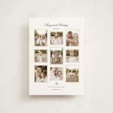 "Delicate" - Holiday Cards in Linen by Jennifer Postorino - Front