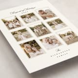 "Delicate" - Holiday Cards in Linen by Jennifer Postorino - Detail