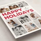 "Memory Squares" - Holiday Cards in Snow by Maria Alou - Detail