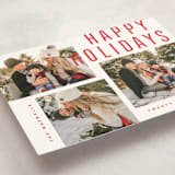 "Telluride" - Holiday Cards in Candy Cane by Kristie Kern - Detail