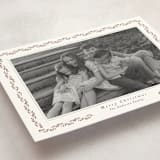 "Delicate Frame" - Holiday Cards in Holly Berry by Susan Moyal - Detail