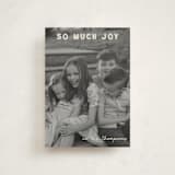 "merry greeting" - Holiday Cards in Cream by Jenny Millington - Front