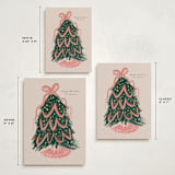 "merry christmas tree" - Holiday Cards in Winter Rose by Lori Wemple - Formats Available