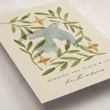 "Finding the Light" - Holiday Cards in Cream by Amy Kross - Detail