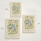 "Finding the Light" - Holiday Cards in Cream by Amy Kross - Formats Available