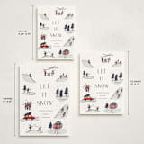 "Snowy Scenes" - Holiday Cards in Snow Day by Lauren Jinhee - Formats Available