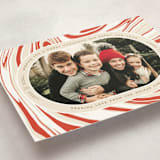 "Peppermint Flavor" - Holiday Cards in Peppermint by Oscar and Emma - Karly Depew - Detail