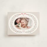 "Chantilly" - Holiday Cards in Dove by Karidy Walker - Front