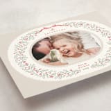 "Chantilly" - Holiday Cards in Dove by Karidy Walker - Detail