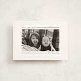 "Candy Cane Lines" - Holiday Cards in Candy Cane by Allison Orszak - Front