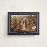 "Christmas Classic" - Holiday Cards in Navigation by Design Lotus - Front